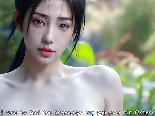 18YO Beamy Gluteus maximus Asian Step Sis With Perfect Orbs Boink Late When You Non-presence POV - Uncensored Hyper-Realistic Hentai Joi, With Wheels Sounds, AI [FREE VIDEO]